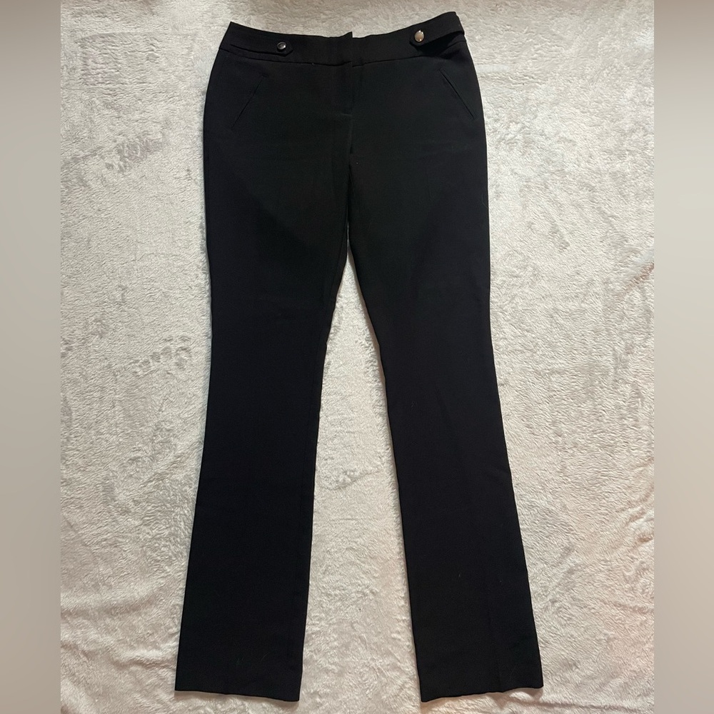 Classic Low Rise Black Dress Pants